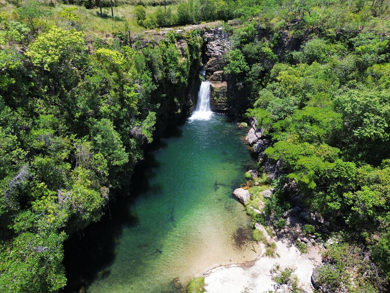 Cachoeira na natureza